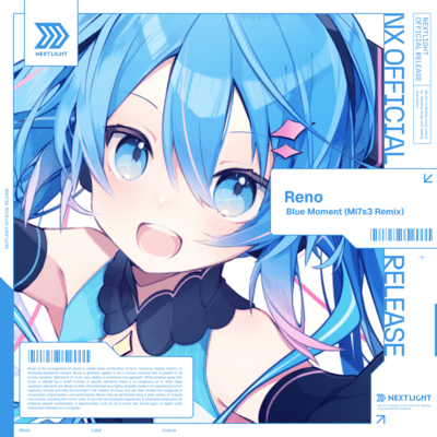 Blue Moment (Mi7s3 Remix) Front Cover
