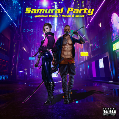 Samurai Party (feat. Honey-B-Sweet) Front Cover