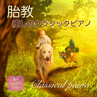 Prenatal education music Healing classical piano - Chirping of birds - Front Cover