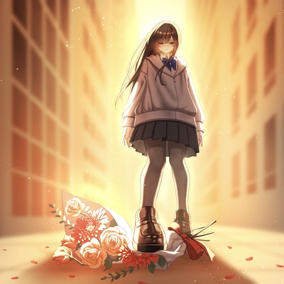 I have never thought that a bouquet of flowers is beautiful. Front Cover