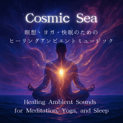 Cosmic Sea Healing Ambient Sounds for Meditation, Yoga, and Sleep Front Cover