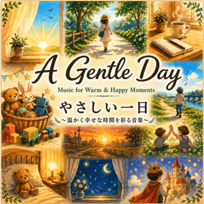 A Gentle Day - Music for Warm & Happy Moments Front Cover