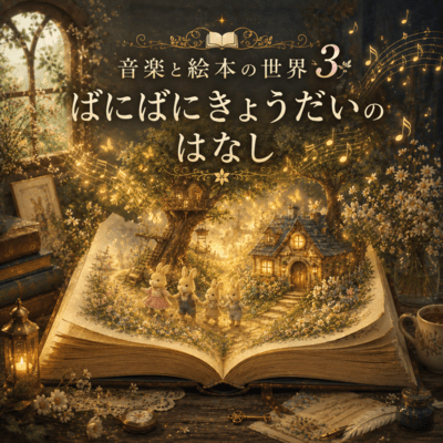 The World of Music and Storybooks 3: The Story of the Bunny Siblings Front Cover