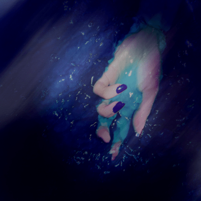 drowning in blue Front Cover