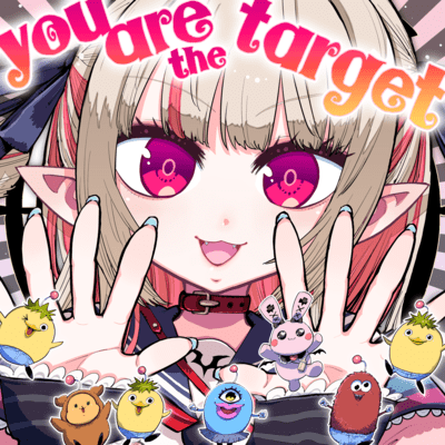 you are the targetのジャケット写真