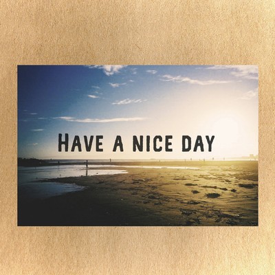 Have a Nice Dayのジャケット写真