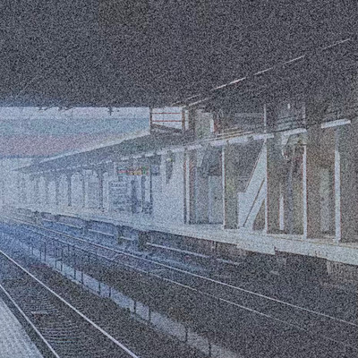 5 o'clock station platform Front Cover