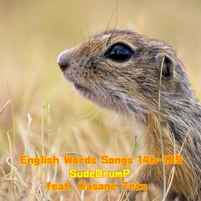 English Words Songs 146-185 (feat. KASANE TETO) Front Cover