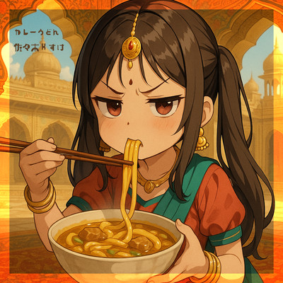 カレーうどんのジャケット写真