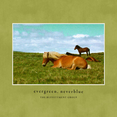 evergreen, neverblueのジャケット写真