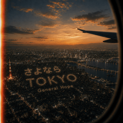 Goodbye, TOKYO Front Cover