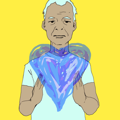 青い心を抱えて老いるのジャケット写真