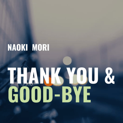 Thank you & Good-Bye Front Cover