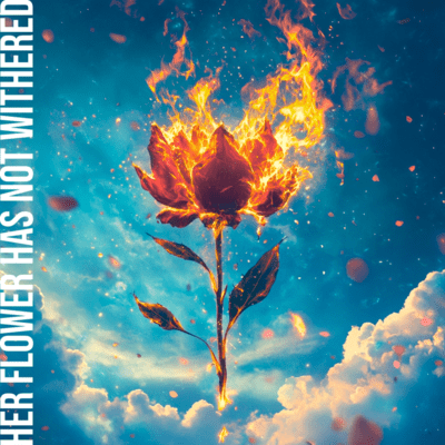 Her Flower Has Not Withered Front Cover