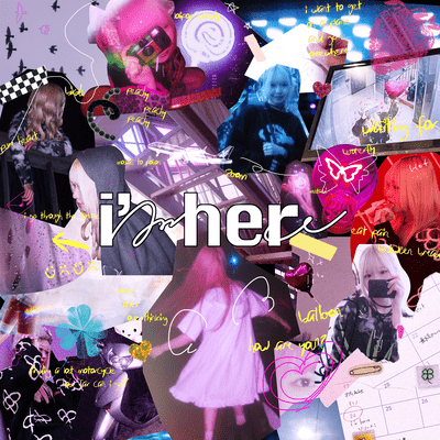 i'm hereのジャケット写真