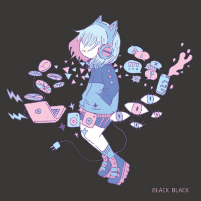 BLACK BLACK Front Cover