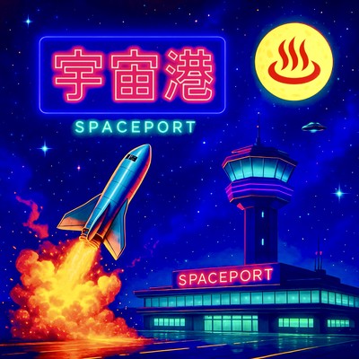 宇宙港のジャケット写真