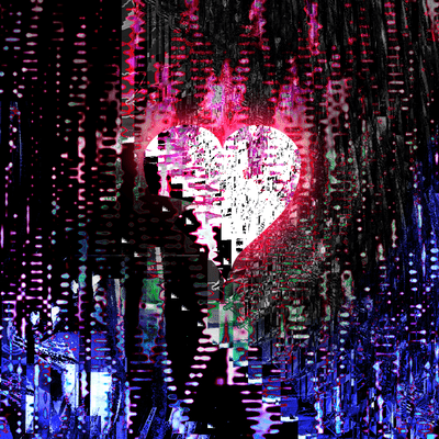 Blue, White, Pink Front Cover