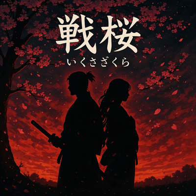 IKUSAZAKURA (feat. Miyamai Moca & AKITO) Front Cover