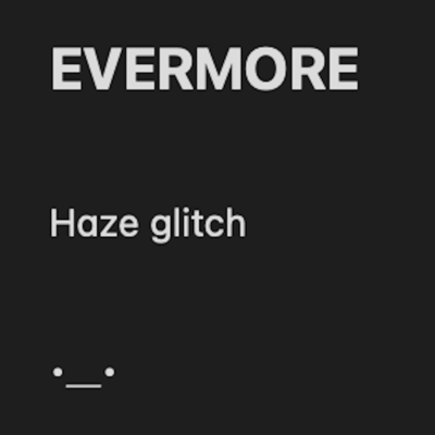 EVERMOREのジャケット写真