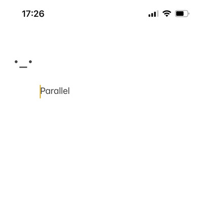 Parallelのジャケット写真
