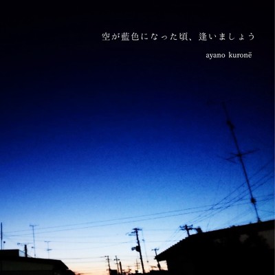 See you when the sky turned indigo Front Cover