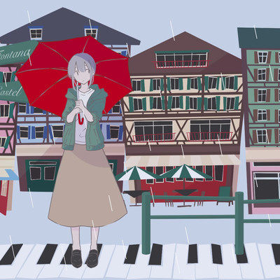 雨の日は映画のようにのジャケット写真