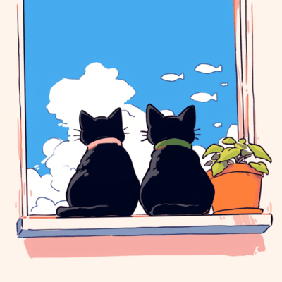 I'm the cat, Front Cover