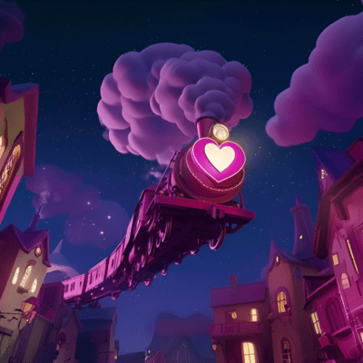 Run!! The Love Train Front Cover