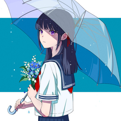 雨傘シャングリラ (feat. 吉乃)のジャケット写真