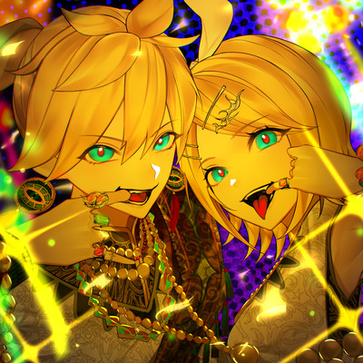 ジィガ (feat. 鏡音リン & 鏡音レン)のジャケット写真