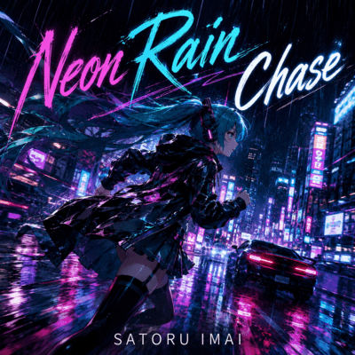 Neon Rain Chase Front Cover