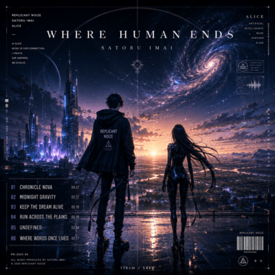 WHERE HUMAN ENDS Front Cover