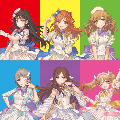 "The Town Where Rainbow Scrambles Bloom" Music File vol.2 Front Cover