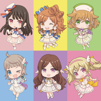 The Town Where Rainbow Scrambles Bloom Music File vol.4 Front Cover