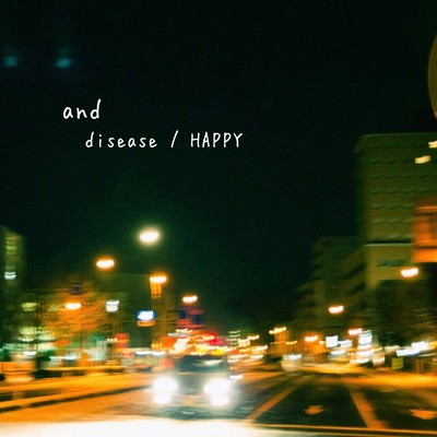 disease / HAPPYのジャケット写真