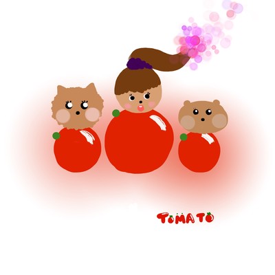 トマト (feat. Santa Paine)のジャケット写真