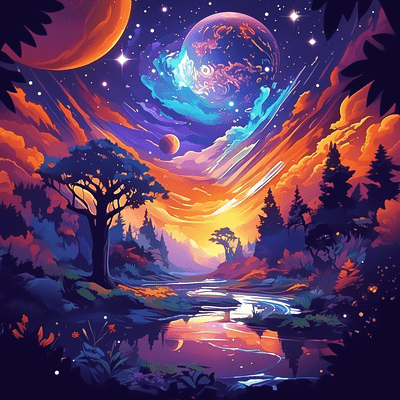 Melody of the Nebula - Healing Music to Unite the Mind with the Universe - Front Cover