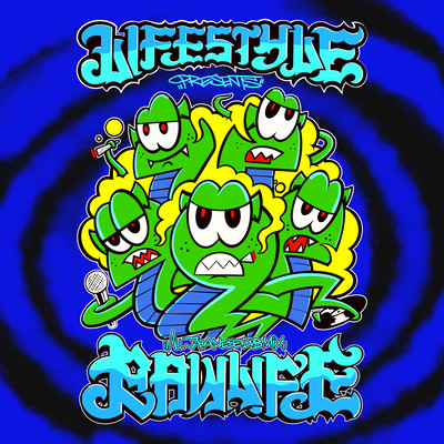 RAW LIFE ALL JAPANESE DUB MIX Front Cover