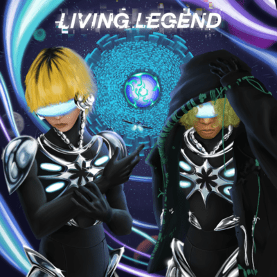 LIVING LEGEND Front Cover