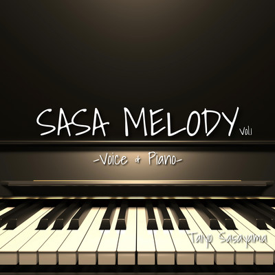 SASA MELODY Vol.1 -Voice & Piano- Front Cover