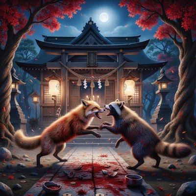 The Fox and the Raccoon Front Cover
