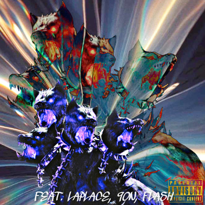 STRAIGHT UP (feat. Laplace, FLASH & 9on) Front Cover