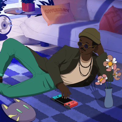 Let's chill (feat. omgkirbyDAO) Front Cover