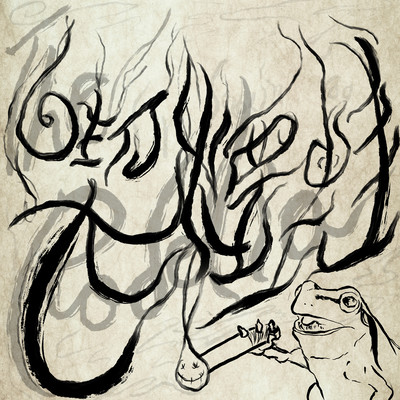 smoking frog Front Cover