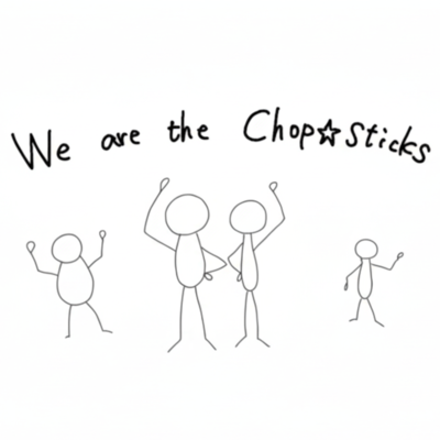 We are the ChopSticks (feat. Keiji Tanabe) Front Cover