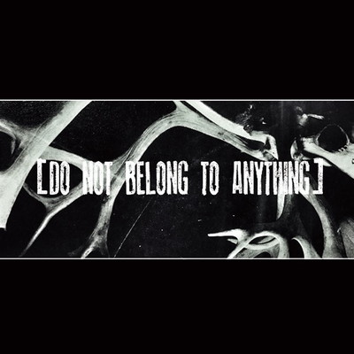 DO NOT BELONG TO ANYTHINGのジャケット写真