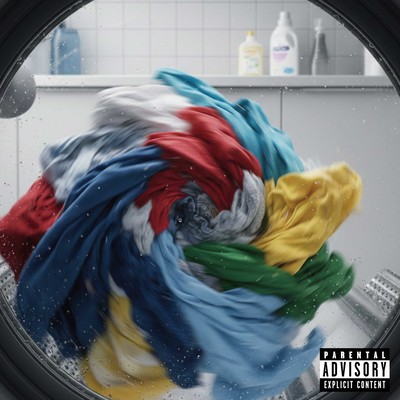 SPIN!!!!! (feat. E, C,, Big poison, Ryumon, LITTLE DADDY, NARIZA, ¥pty-B & Mery Kane)のジャケット写真