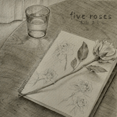 five roses Front Cover